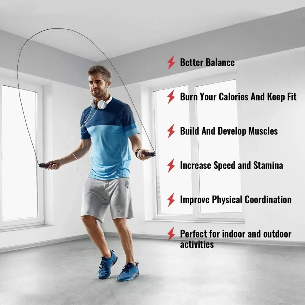Speed Jumping Rope Steel Wire